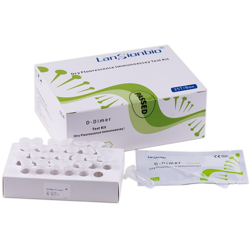 Тест-система для визначення D-димеру для імунофлуоресцентного аналізатору LS-1100